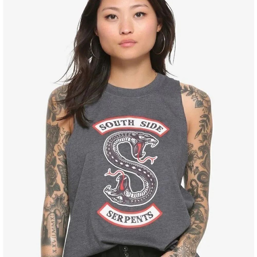 Hot topic Riverdale south side serpents tank top size S